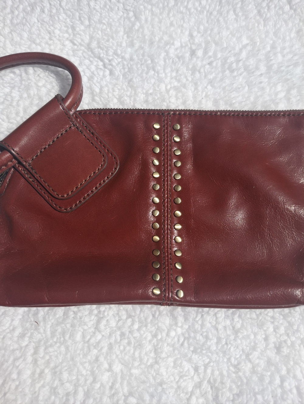 HOBO Sable Wristlet, Henna